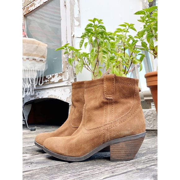Call it Spring Faux Suede Ankle Boots